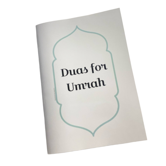 Duas for Umrah A6 Booklet with Translation & Translitteration