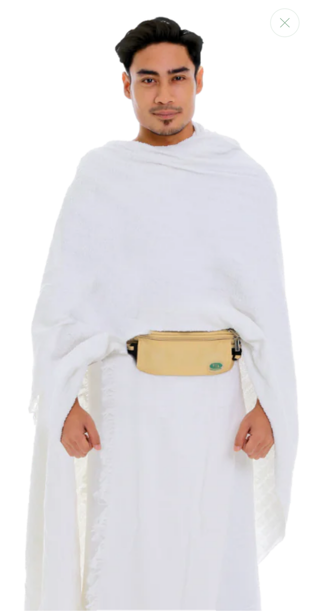 Ehram Belt [Adjustable Size] Anti-Theft ihram Belt (Beige)